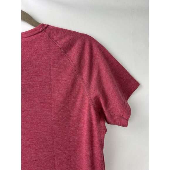 NWT! Patagonia Women’s Large Short Sleeve Nine Trails Shirt Craft Pink - Picture 13 of 14